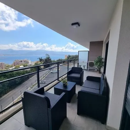 Appartement Terrasse Spacieuse, Vue Mer & Clim Ajaccio  Exterior photo